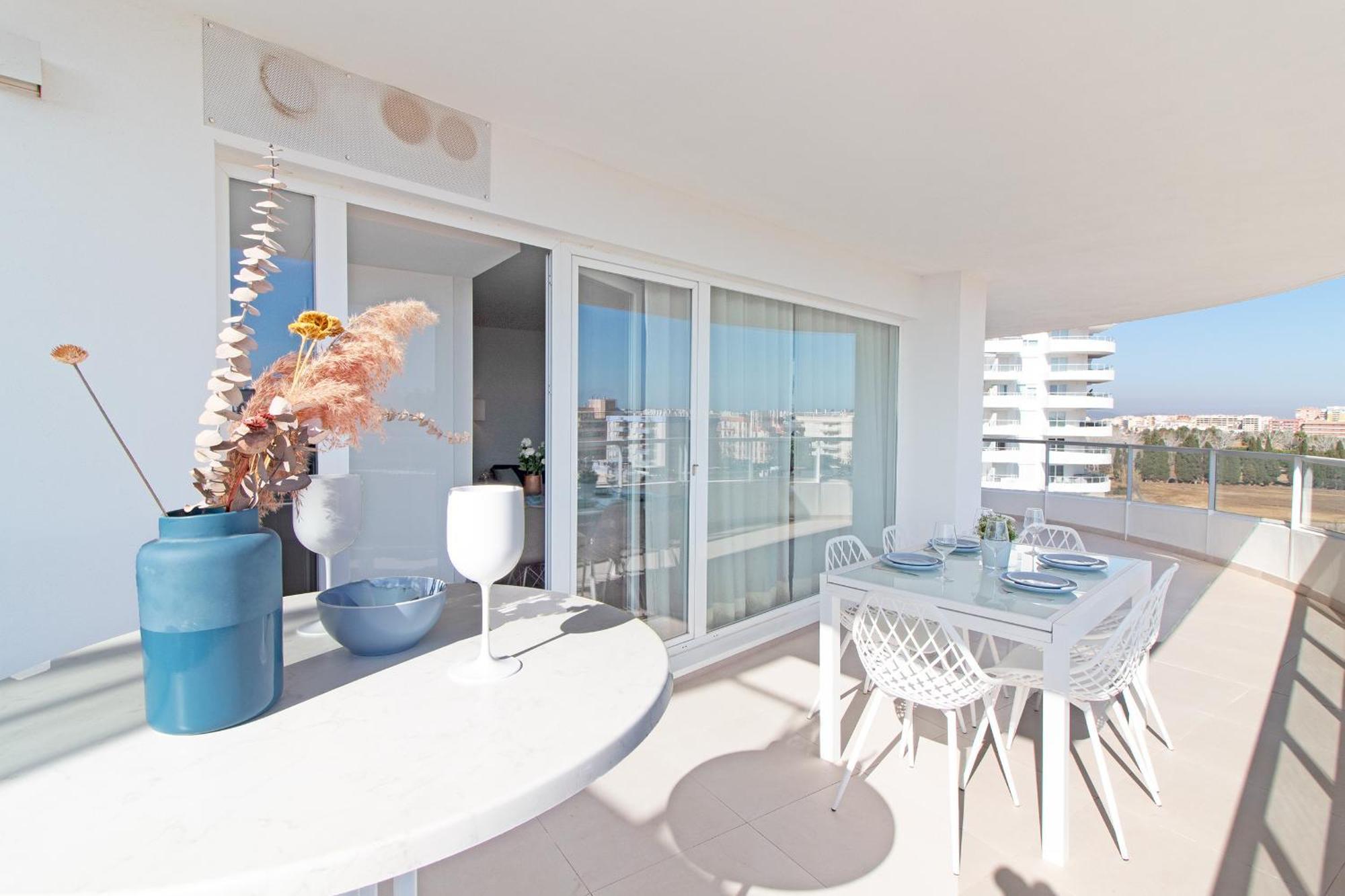 Global Properties, Moderno Apartamento Con Gran Terraza Y Vistas Al Mar Canet d'En Berenguer Dış mekan fotoğraf
